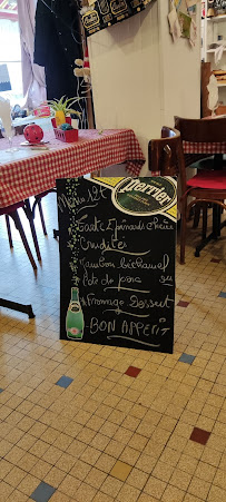 Menu / carte de Auberge La Romaine à Maizières