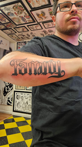 Explore family tree tattoo ideas with names, creative tattoo ideas in Fair Oaks, available at Honeymoon Tattoo
