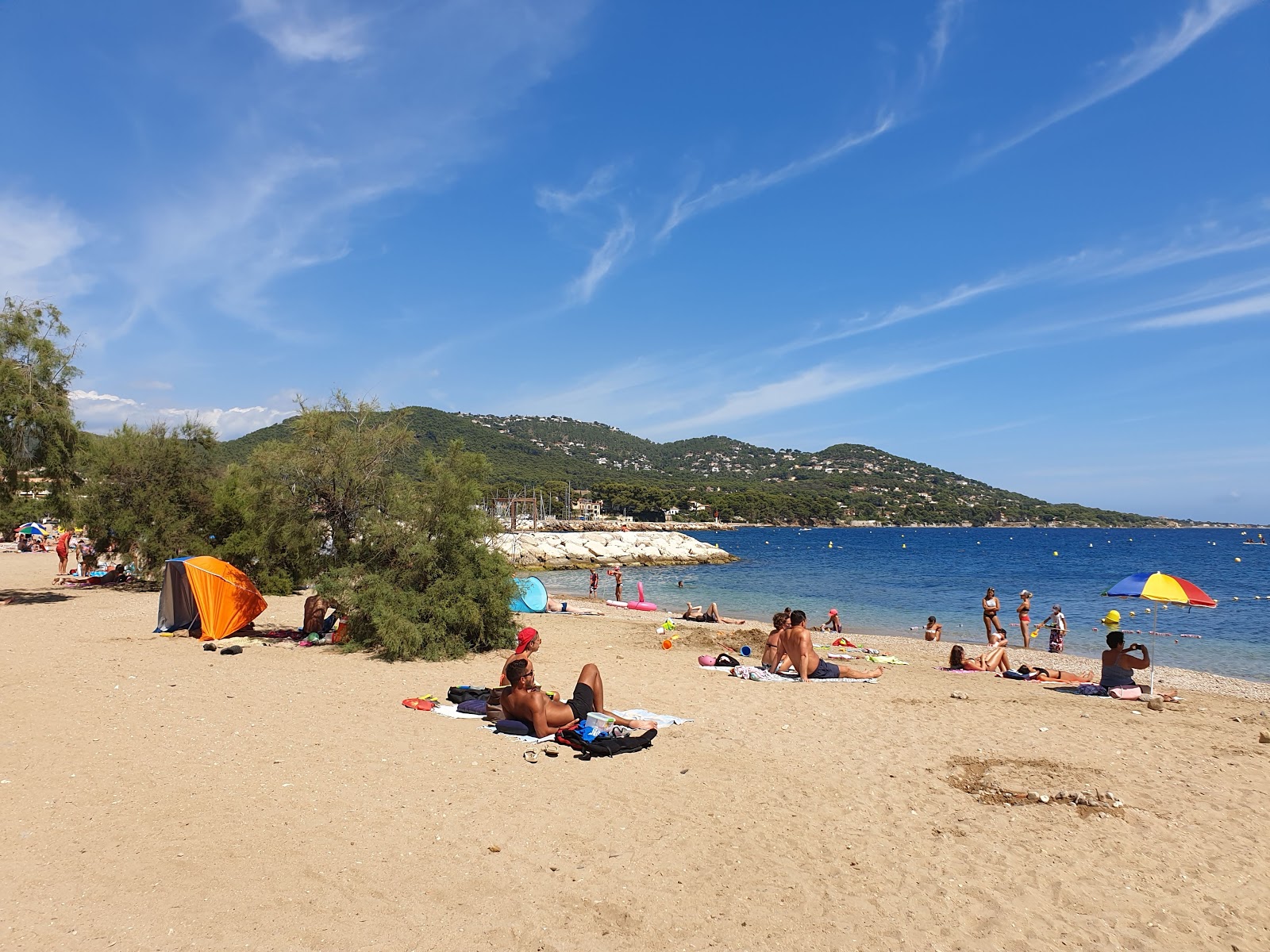 Foto von Plage de Peno mit brauner sand Oberfläche