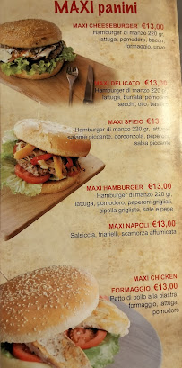 Menu / carte de Lo sfizio à San Giorgio di Livenza