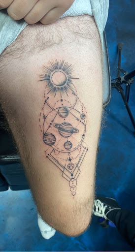 Explore chicago bears tattoo ideas, creative tattoo ideas in Glendale, available at Black Raven Tattoo