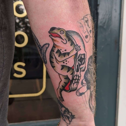 Find gemstone tattoo ideas for your next unique tattoo in Lawrence at Standard Electric Tattooing