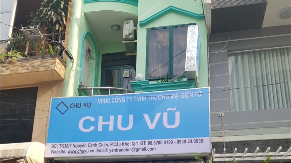 CÔNG TY TNHH THƯƠNG MẠI ĐIỆN TỬ CHU VŨ