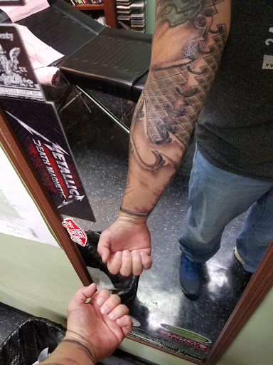 Explore celestial tattoo ideas, creative tattoo ideas in Wilkes Barre, available at Marcs Tattooing