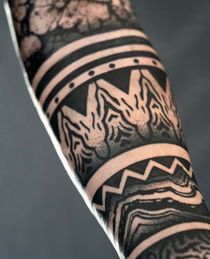 Explore abs tattoo ideas, creative tattoo ideas in Berkeley, available at Dark Water