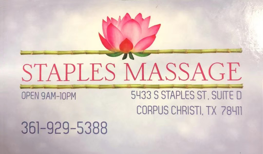 Staples Massage Corpus Christi Corpus Christi, TX 78411 Services