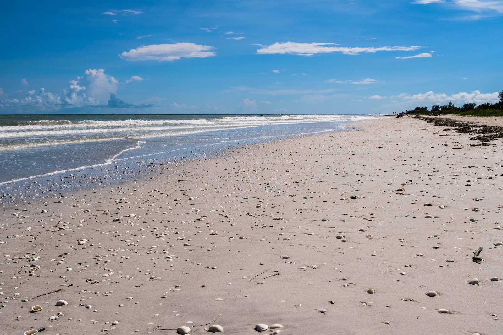 Φωτογραφία του Sanibel Island North με ψιλή άμμος και βότσαλο επιφάνεια
