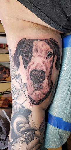 Explore mens thumb tattoo ideas, creative tattoo ideas in Peoria, available at Guerrilla Ink Tattoos