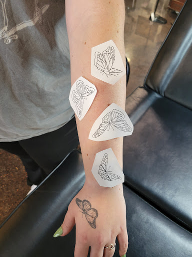 Explore eiffel tower tattoo ideas, creative tattoo ideas in Savannah, available at Riverside Tattoo Parlor