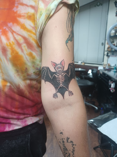 Explore lady and the tramp tattoo ideas, creative tattoo ideas in Ventura, available at White Lotus Body Arts Studio