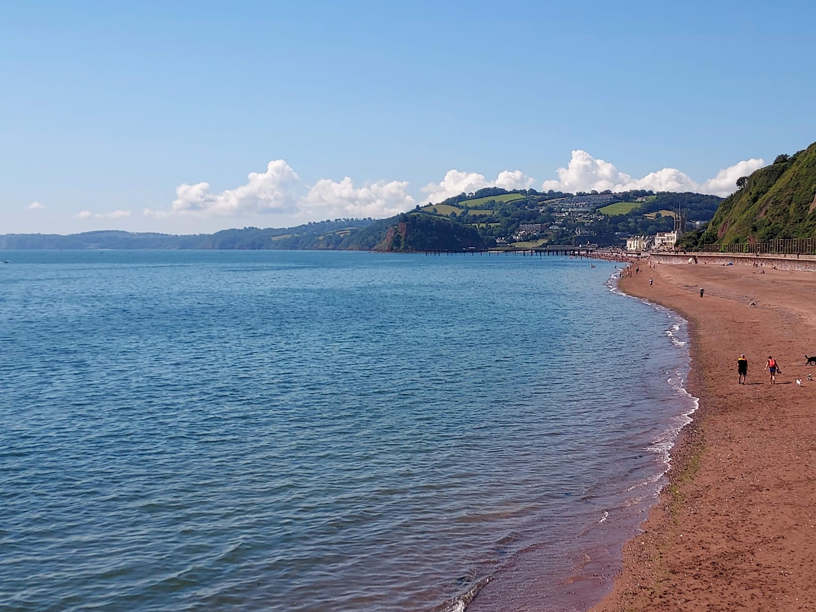 Teignmouth plajı'in fotoğrafı çok temiz temizlik seviyesi ile
