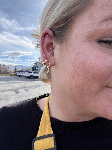 Explore chest tattoo ideas woman, creative tattoo ideas in South Jordan, available at Groovy Peach Piercing Co