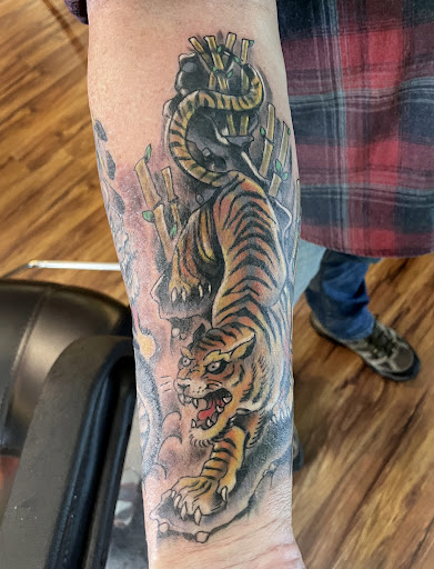 Explore cool name tattoo ideas, creative tattoo ideas in Hayesville, available at Studio 1891 Ink & Art