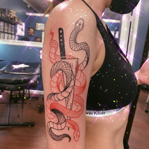 Explore viking hand tattoo ideas, creative tattoo ideas in Los Alamitos, available at Mr. Inkwells Classy Tattoos