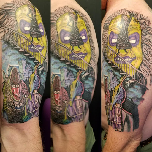 Explore nerdy tattoo ideas, creative tattoo ideas in Denver, available at Mile High Ink