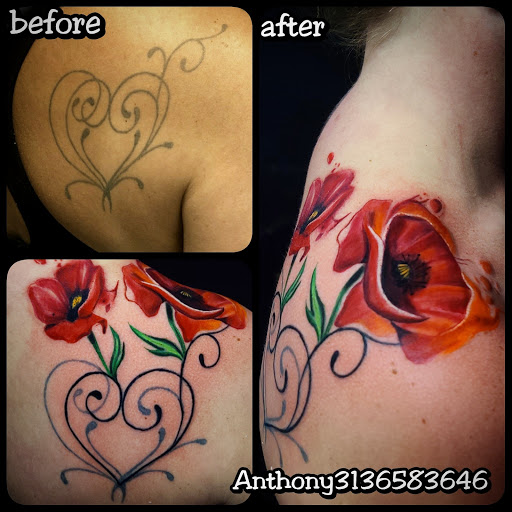 Explore kokopelli tattoo ideas, creative tattoo ideas in Warren, available at Dark Horse Tattoo Co. LLC.