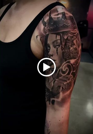 Explore pattern tattoo ideas, creative tattoo ideas in Sacramento, available at Cleopatra INK Tattoo & Piercing Sacramento Studio