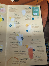 La Rhumerie à Paris menu