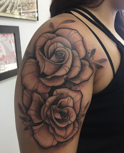 Explore lion and lamb tattoo ideas, creative tattoo ideas in Peoria, available at Modern Ink Tattoo