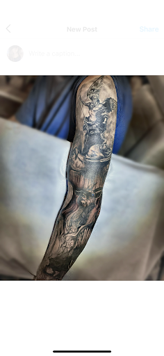 Explore dob tattoo ideas, creative tattoo ideas in Stowe, available at World Famous Monkey House Customs