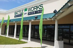 Battle Works Tactical Laser Tag & Battle Axe - Axe Throwing image