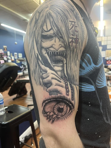 Explore tattoo for daughter ideas, creative tattoo ideas in Cocoa, available at Rorschach Tattoo Shop and Piercing Studio