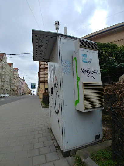 Brno - Úvoz (hot spot) - stanice imisního monitoringu