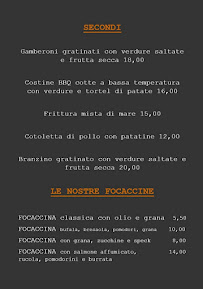 Carte du Ristorante Pizzeria Millennium à Levico Terme