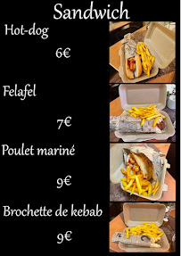 Bistoun à Brest menu
