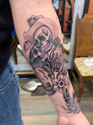 Explore finger cover up tattoo ideas, creative tattoo ideas in Hernando, available at Blue Panther Tattoo Co