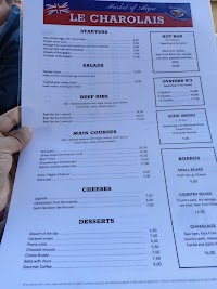 Le Charolais à Paris carte