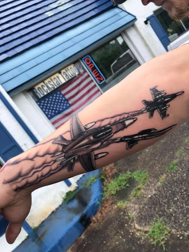 Tattoo Shop «RockStar Hair and Tattoo Shop», reviews and photos, 6326 Market St, Wilmington, NC 28405, USA