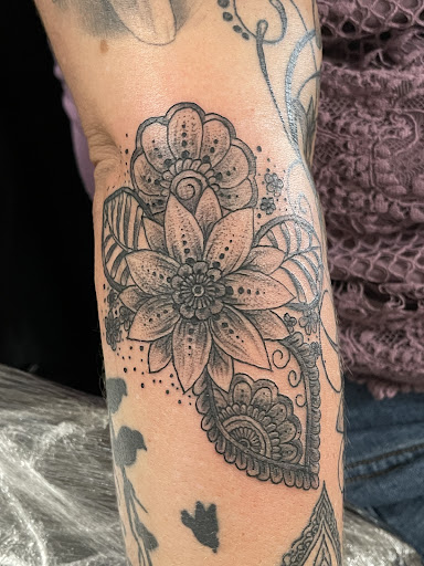 Explore redrum tattoo ideas, creative tattoo ideas in Plattsburgh, available at Ink by Lace LLC