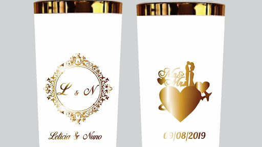 Logo da empresa - MG Copos & Brindes