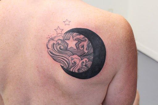 Explore name tattoo ideas for men, creative tattoo ideas in Fort Myers, available at Tiger Lotus Tattoo and Piercing