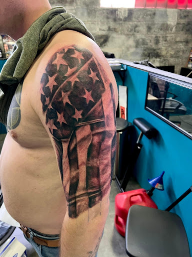 Explore tattoo ideas for back of leg, creative tattoo ideas in Warsaw, available at Empire Ink