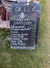 Menu / carte de L'Oasis à Saint-Gingolph