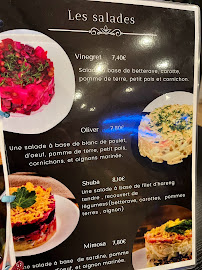 Restaurant ukrainien Le Bortsch à Paris - menu / carte