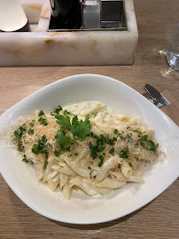 Pâtes à la carbonara du Restaurant italien Vapiano Paris Champs Elysées Pasta Pizza Bar - n°16