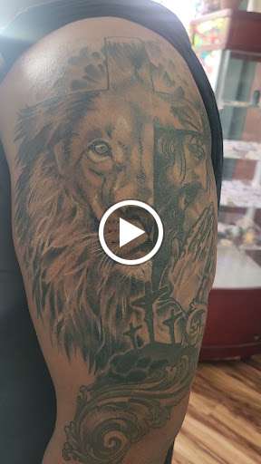 Explore destiny 2 hunter tattoo ideas, creative tattoo ideas in Anniston, available at Lucid Dreams Tattoos and Piercings