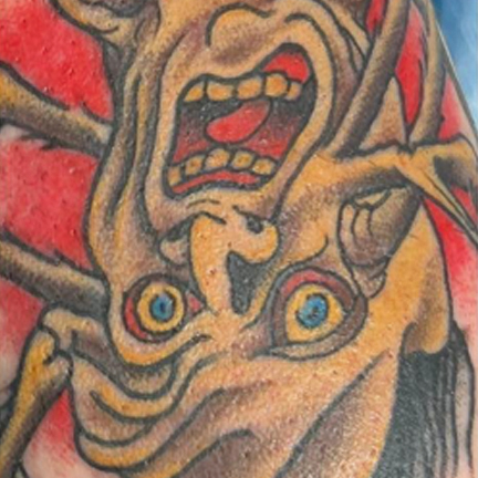 Find lion hand tattoo ideas for men for your next unique tattoo in Scranton at Electric City Tattoo and Piercing