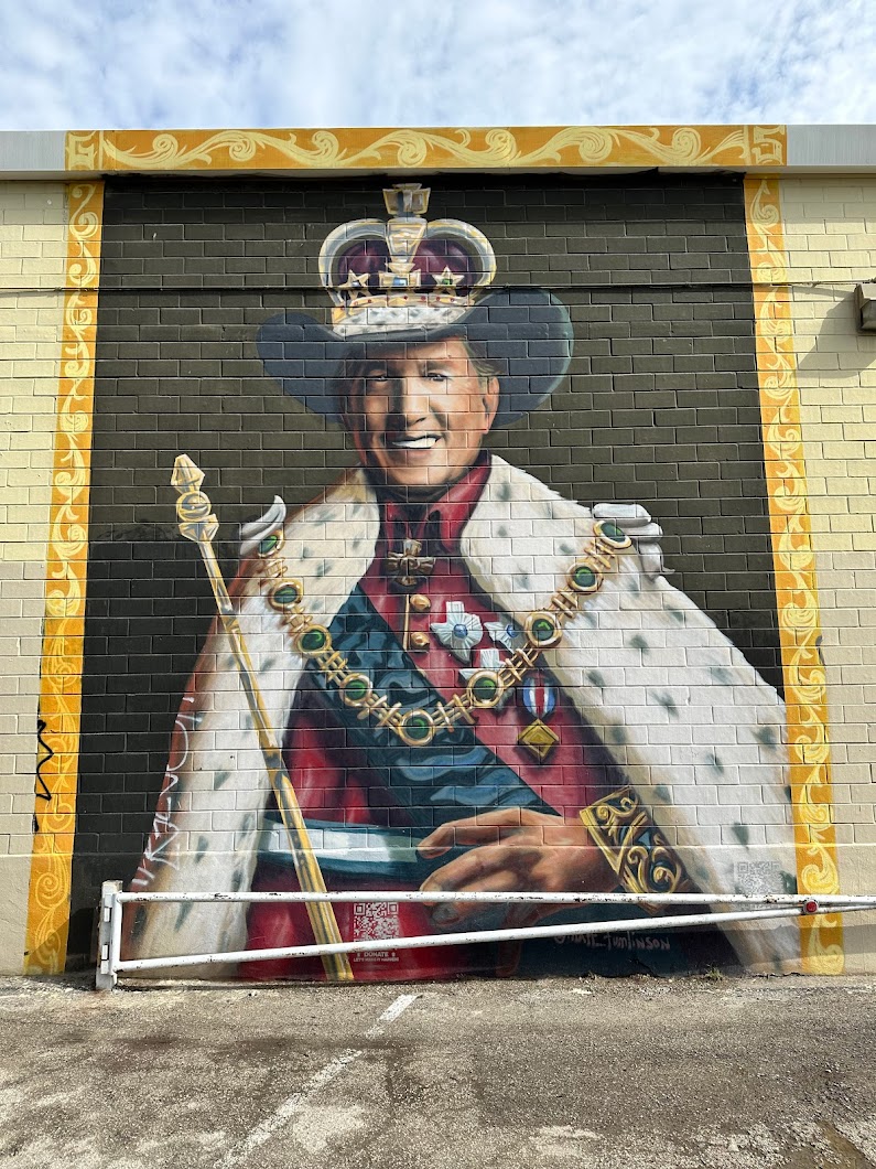 George Strait Mural