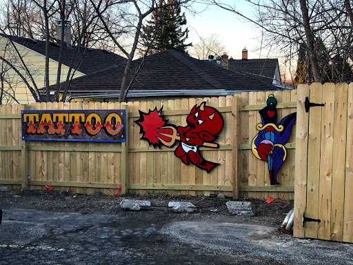 Explore cowboys tattoo ideas, creative tattoo ideas in Rockford, available at Euro Tattoo