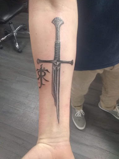 Explore god first tattoo ideas, creative tattoo ideas in South Elgin, available at Famous Street Tattoo