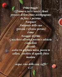 Restaurant Chalet Numero 7 - Valle Castellana à Valle Castellana (la carte)