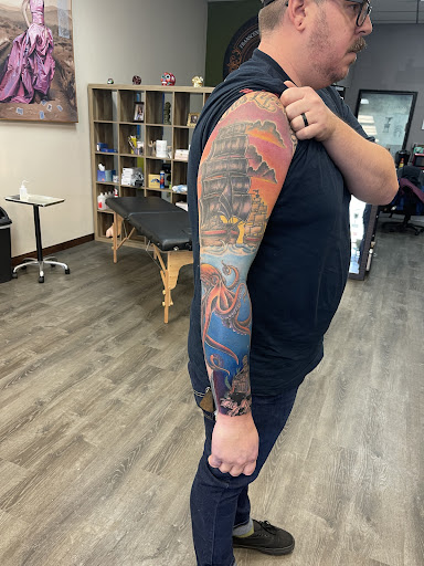 Explore peanut butter and jelly tattoo ideas, creative tattoo ideas in Graham, available at Transcendence Art Studio & Tattoo