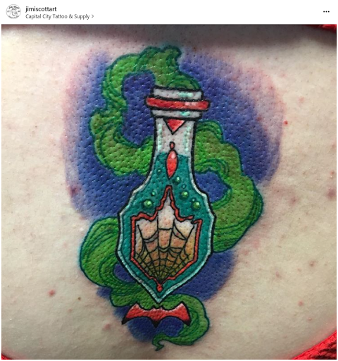 Explore jack daniels tattoo ideas, creative tattoo ideas in Concord, available at Capital City Tattoo LLC