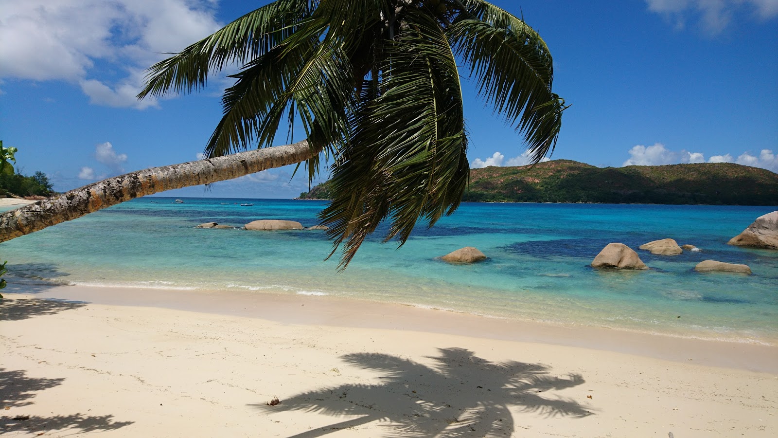 Foto van Anse Boudin Beach met beige zand oppervlakte