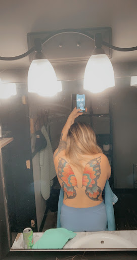 Explore flower tattoo ideas, creative tattoo ideas in Columbia City, available at Rival Heart Tattoo