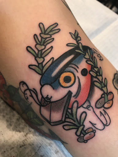 Explore singing tattoo ideas, creative tattoo ideas in Winter Park, available at Overlook tattoo company